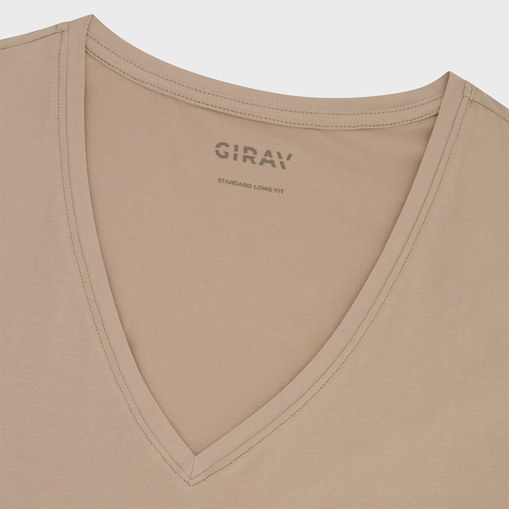 Sao Paulo extra lang T-shirt, Invisible, - Girav 2-pack