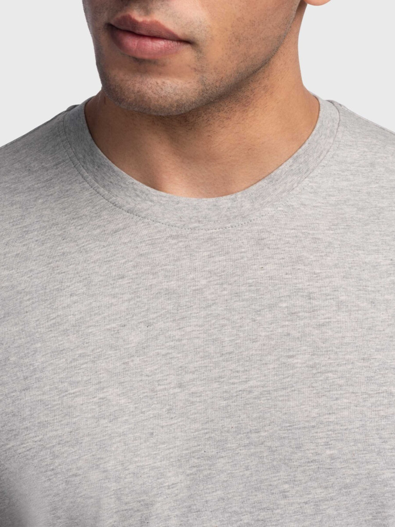Sydney T-Shirt, 1er-Pack Graumeliert
